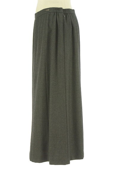 DAKS（ダックス）の古着「ミモレ丈ウールスカート（ロングスカート・マキシスカート）」大画像３へ