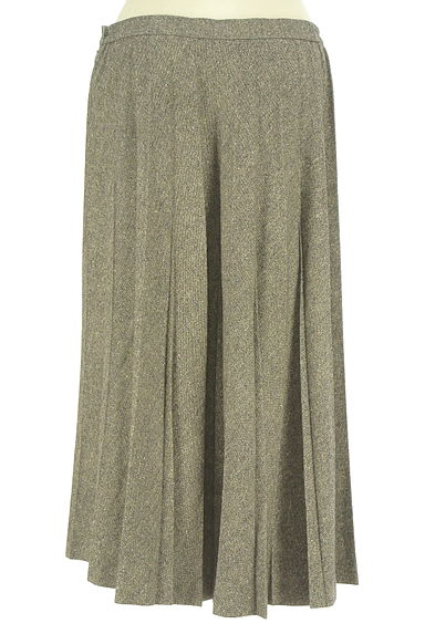 DAKS（ダックス）の古着「ミモレ丈プリーツツイードスカート（ロングスカート・マキシスカート）」大画像２へ