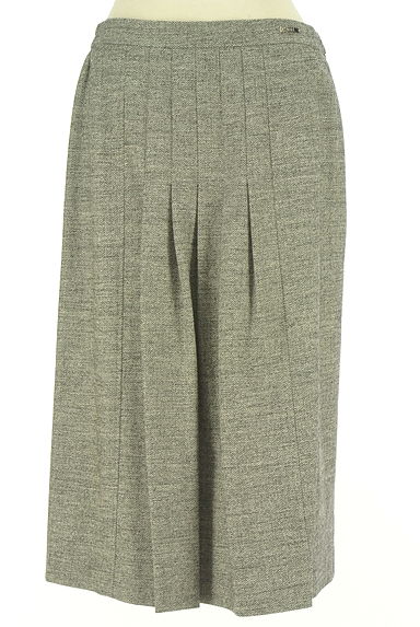 DAKS（ダックス）の古着「ヘリンボーン柄膝下タックスカート（スカート）」大画像１へ