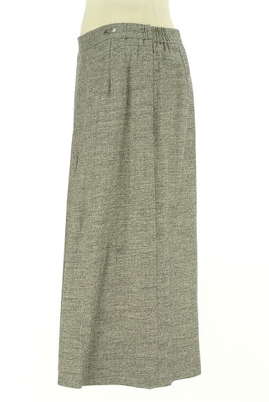 DAKS（ダックス）の古着「ヘリンボーン柄膝下タックスカート（スカート）」大画像３へ