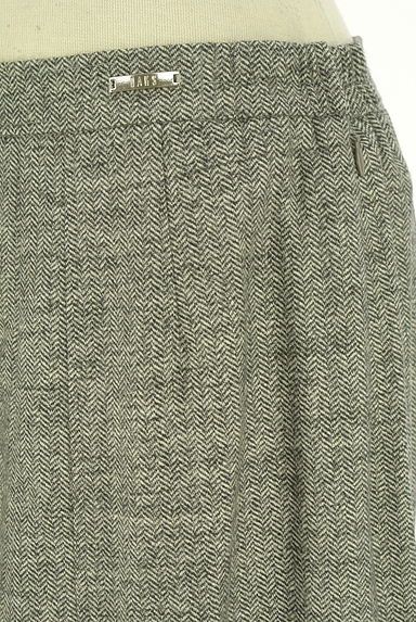 DAKS（ダックス）の古着「ヘリンボーン柄膝下タックスカート（スカート）」大画像４へ