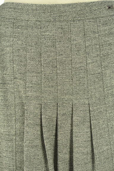 DAKS（ダックス）の古着「ヘリンボーン柄膝下タックスカート（スカート）」大画像５へ