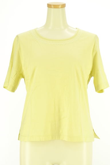 DAKS（ダックス）の古着「カットワーク刺繍入り半袖カットソー（カットソー・プルオーバー）」大画像１へ