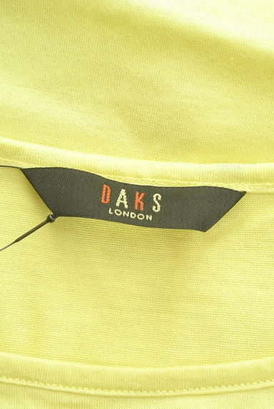 DAKS（ダックス）の古着「カットワーク刺繍入り半袖カットソー（カットソー・プルオーバー）」大画像６へ
