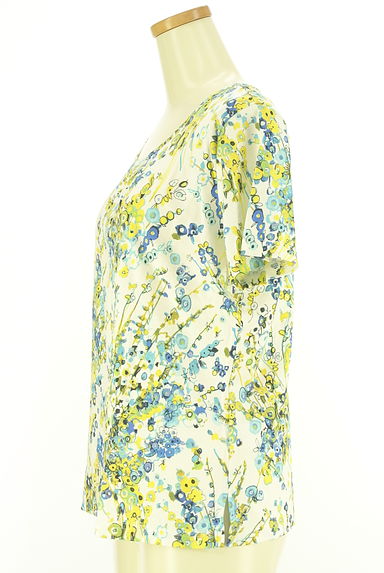 DAKS（ダックス）の古着「半そで花柄カットソー（カットソー・プルオーバー）」大画像３へ
