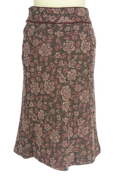 KATHARINE ROSS（キャサリンロス）の古着「ハイウエスト花柄膝下スカート（スカート）」大画像２へ