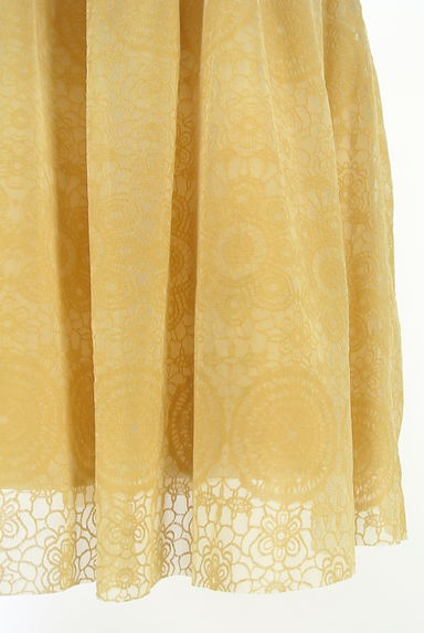 KATHARINE ROSS（キャサリンロス）の古着「花柄フロッキー膝丈スカート（スカート）」大画像５へ