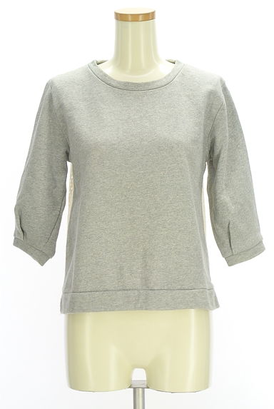 KATHARINE ROSS（キャサリンロス）の古着「スウェット×レーストップス（スウェット・パーカー）」大画像１へ