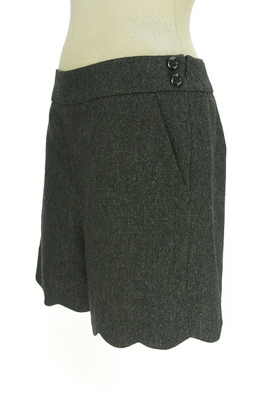 KATHARINE ROSS（キャサリンロス）の古着「スカラップウール混ショートパンツ（ショートパンツ・ハーフパンツ）」大画像３へ