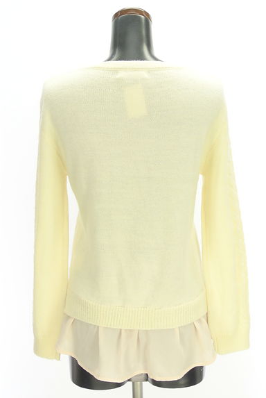 KATHARINE ROSS（キャサリンロス）の古着「裾フリルケーブルニット（ニット）」大画像２へ