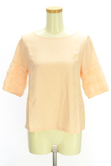 KATHARINE ROSS（キャサリンロス）の古着「花モチーフフリルプルオ―バー（カットソー・プルオーバー）」大画像１へ