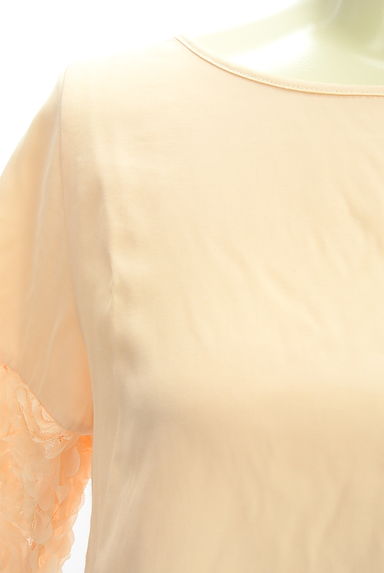 KATHARINE ROSS（キャサリンロス）の古着「花モチーフフリルプルオ―バー（カットソー・プルオーバー）」大画像４へ