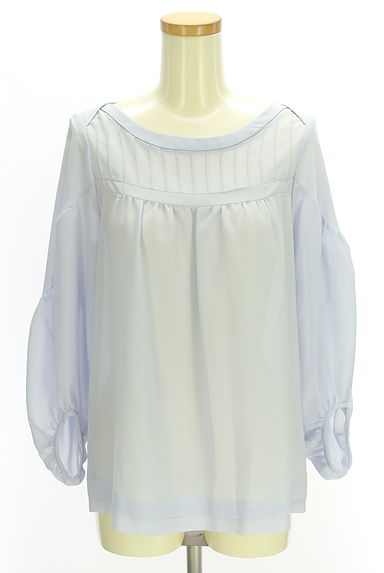 KATHARINE ROSS（キャサリンロス）の古着「ボリューム8分袖ブラウス（カットソー・プルオーバー）」大画像１へ