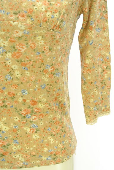 KATHARINE ROSS（キャサリンロス）の古着「レース付き小花柄カットソー（カットソー・プルオーバー）」大画像５へ