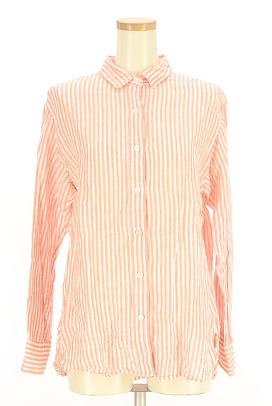 23区（ニジュウサンク）の古着「ストライプリネンシャツ（ブラウス）」大画像１へ