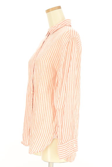 23区（ニジュウサンク）の古着「ストライプリネンシャツ（ブラウス）」大画像３へ