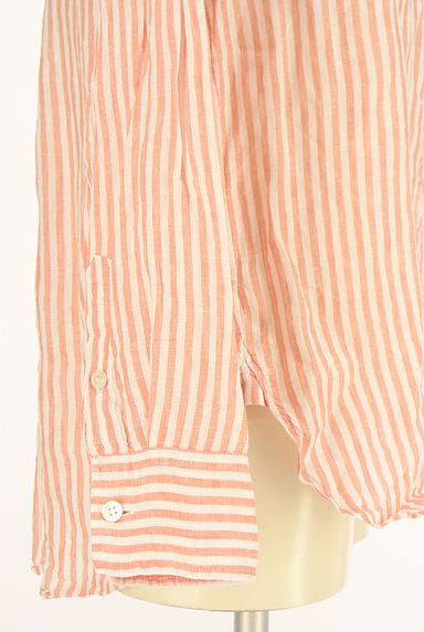 23区（ニジュウサンク）の古着「ストライプリネンシャツ（ブラウス）」大画像４へ