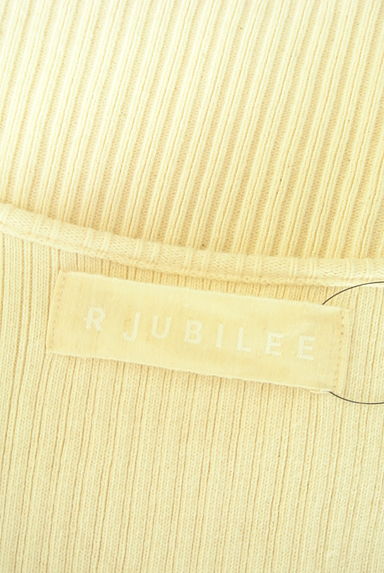 R JUBILEE（アール ジュビリー）の古着「5分袖リブニットカーディガン（カーディガン・ボレロ）」大画像６へ