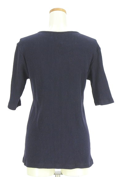 R JUBILEE（アール ジュビリー）の古着「コットンリブニットカーディガン（カーディガン・ボレロ）」大画像２へ