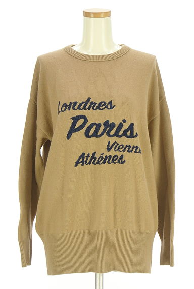 SLOBE IENA（スローブイエナ）の古着「ロゴニット（ニット）」大画像１へ