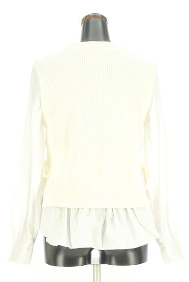 組曲（クミキョク）の古着「ニットベストレイヤード風トップス（ニット）」大画像２へ