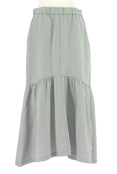 IENA（イエナ）の古着「ギンガムチェック柄ロングスカート（ロングスカート・マキシスカート）」大画像１へ