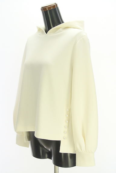 QUEENS COURT（クイーンズコート）の古着「パール付きパーカー（スウェット・パーカー）」大画像３へ