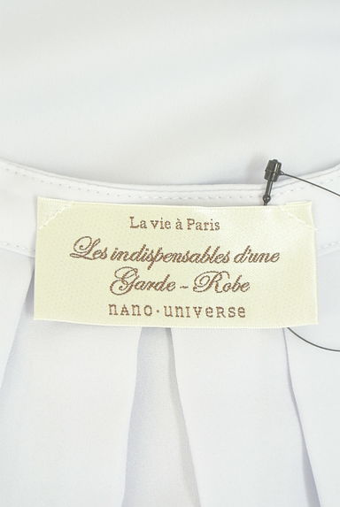 NANO universe（ナノユニバース）の古着「ノースリタックカットソー（カットソー・プルオーバー）」大画像６へ