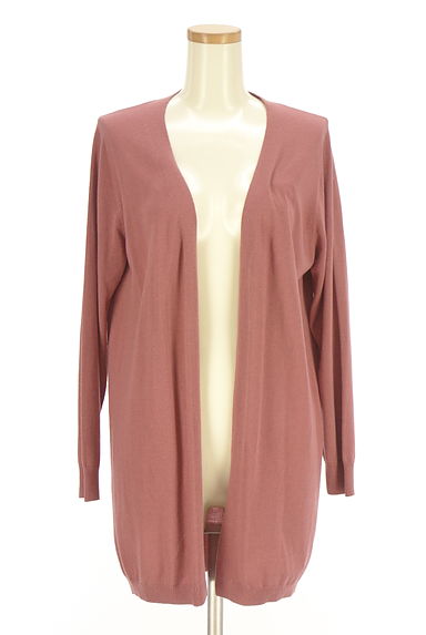 MK MICHEL KLEIN（エムケーミッシェルクラン）の古着「ミドル丈ニットカーディガン（カーディガン・ボレロ）」大画像１へ