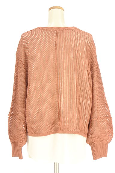 Droite lautreamont（ドロワットロートレアモン）の古着「レイヤード風メッシュニット（ニット）」大画像２へ