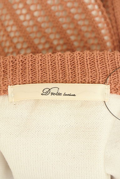 Droite lautreamont（ドロワットロートレアモン）の古着「レイヤード風メッシュニット（ニット）」大画像６へ