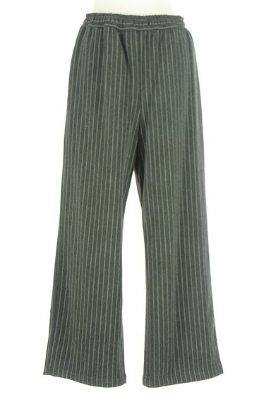 MAYSON GREY（メイソングレイ）の古着「ストライプ柄ウールライクパンツ（パンツ）」大画像１へ