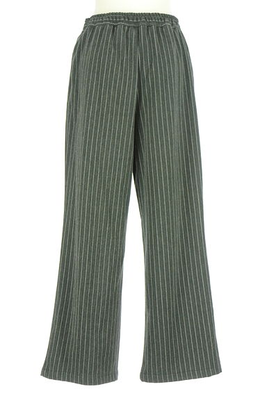 MAYSON GREY（メイソングレイ）の古着「ストライプ柄ウールライクパンツ（パンツ）」大画像２へ