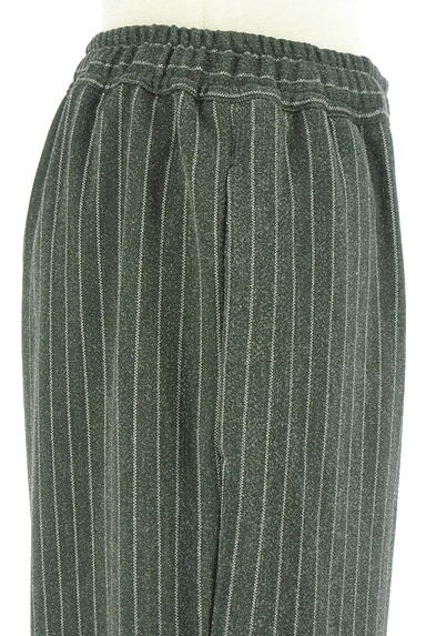 MAYSON GREY（メイソングレイ）の古着「ストライプ柄ウールライクパンツ（パンツ）」大画像４へ