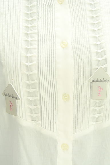 INDIVI（インディヴィ）の古着「ピンタックブラウス（ブラウス）」大画像５へ