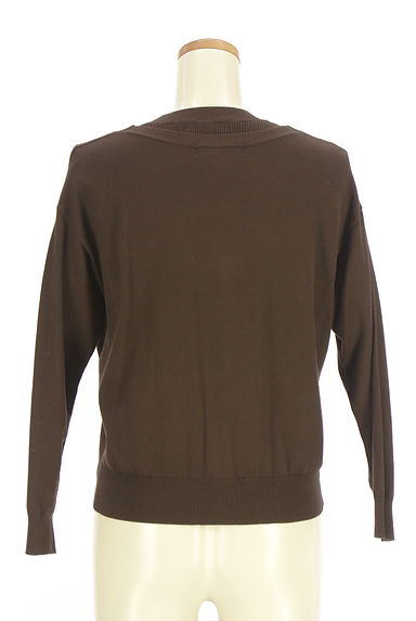 Mystrada（マイストラーダ）の古着「ニットカーデ×半袖リブニット アンサンブル（アンサンブル）」大画像２へ