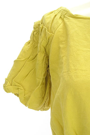 mystic（ミスティック）の古着「シャーリングショートブラウス（カットソー・プルオーバー）」大画像４へ