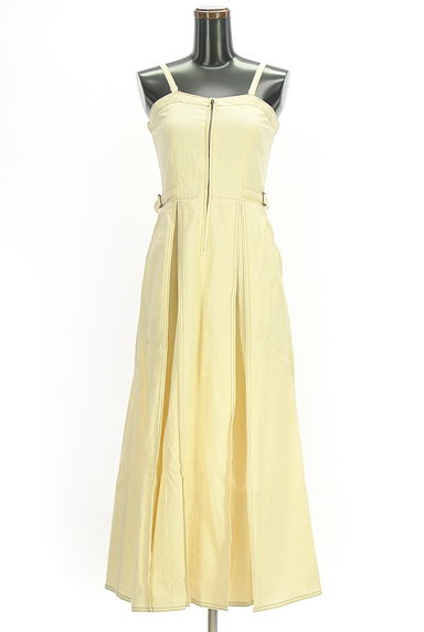 URBAN RESEARCH Sonny Label（サニーレーベル）の古着「フロントジップデニムロングジャンスカ（キャミワンピース）」大画像１へ