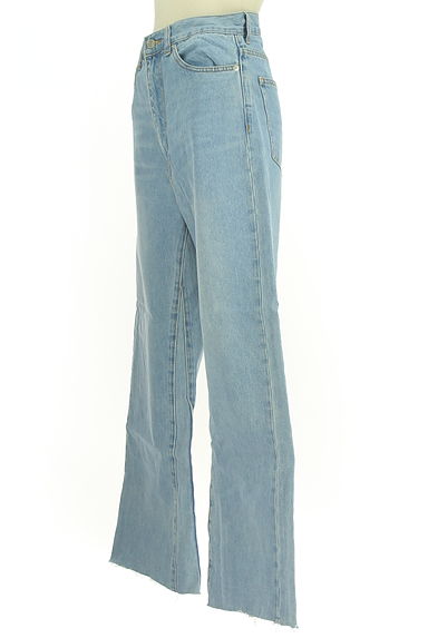 mystic（ミスティック）の古着「カットオフワイドデニム（デニムパンツ）」大画像３へ