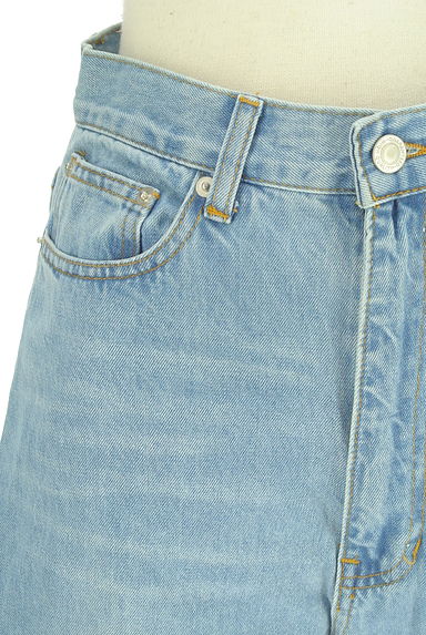 mystic（ミスティック）の古着「カットオフワイドデニム（デニムパンツ）」大画像４へ