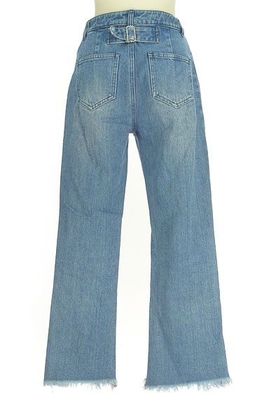 mystic（ミスティック）の古着「フリンジフレアデニム（デニムパンツ）」大画像２へ