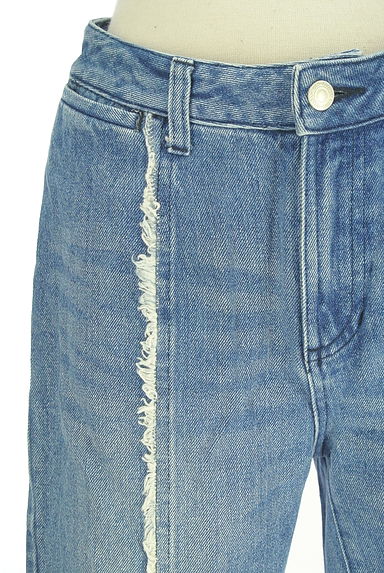 mystic（ミスティック）の古着「フリンジフレアデニム（デニムパンツ）」大画像４へ