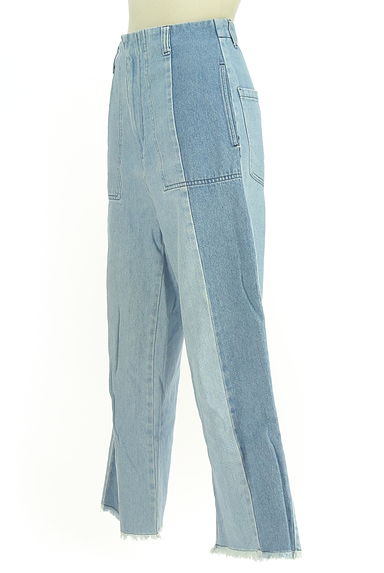 mystic（ミスティック）の古着「配色ワイドデニム（デニムパンツ）」大画像３へ