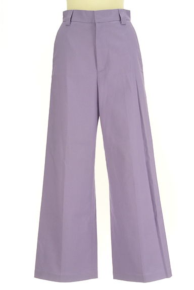 green label relaxing（グリーンレーベル リラクシング）の古着「カラーワイドパンツ（パンツ）」大画像１へ