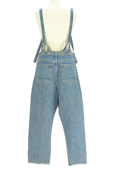 Spick and Span（スピック＆スパン）の古着「テーパードデニムサロペットパンツ（オーバーオール・サロペット）」大画像２へ