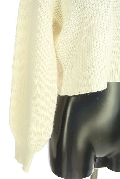 PROPORTION BODY DRESSING（プロポーションボディドレッシング）の古着「バッククロスラメニット（ニット）」大画像５へ