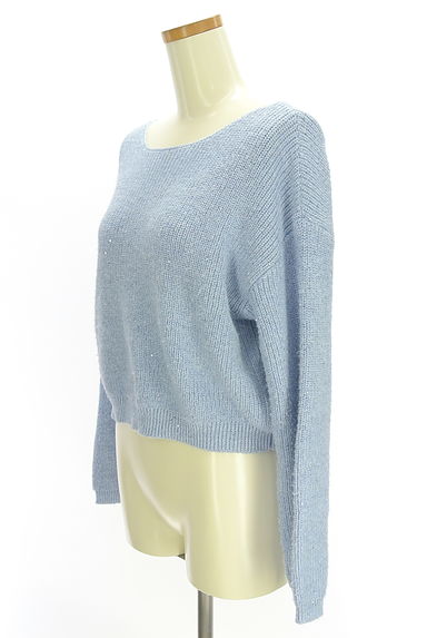 PROPORTION BODY DRESSING（プロポーションボディドレッシング）の古着「スパンコール付きニット（ニット）」大画像３へ