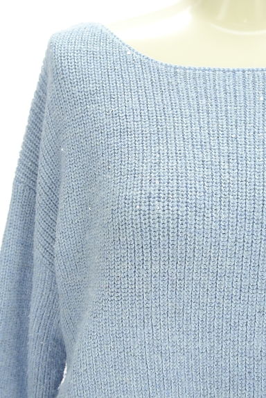 PROPORTION BODY DRESSING（プロポーションボディドレッシング）の古着「スパンコール付きニット（ニット）」大画像４へ