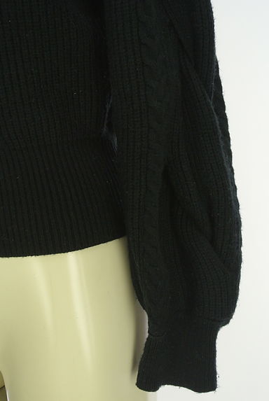 JILL by JILLSTUART（ジルバイジルスチュアート）の古着「パール付きケーブルニット（ニット）」大画像５へ