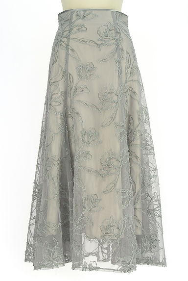 Apuweiser riche（アプワイザーリッシェ）の古着「花柄チュールロングスカート（ロングスカート・マキシスカート）」大画像１へ